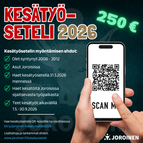 Kesätyöseteli 2026
